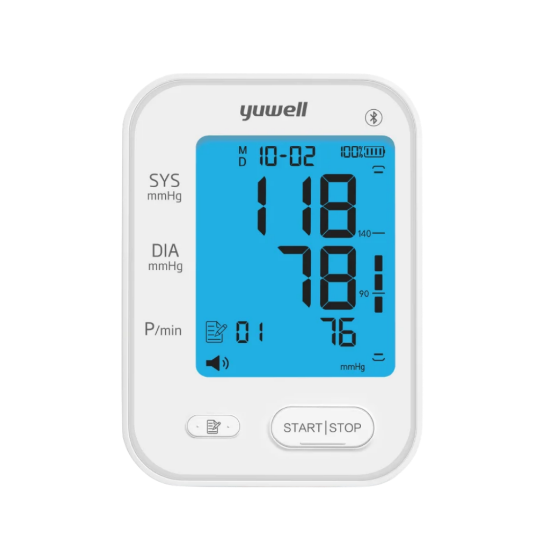 Tensiómetro Digital de Brazo Recargable con Bluetooth Yuwell YE650AR - Imagen 2